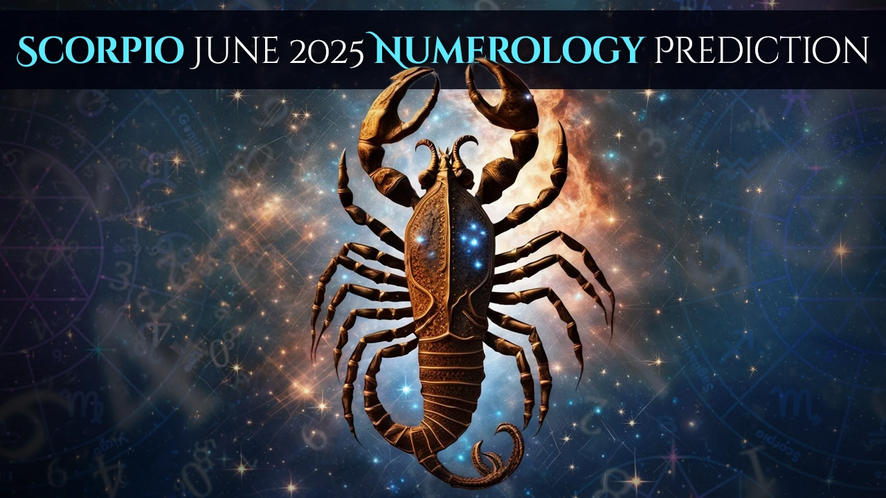 Scorpio June 2025 Numerology Prediction